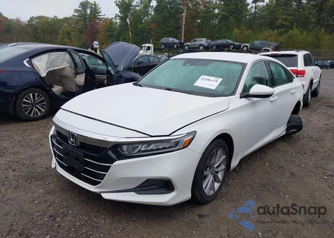 2021 Honda Accord Lx из США, поврежденный, VIN 1HGCV1F1XMA002800